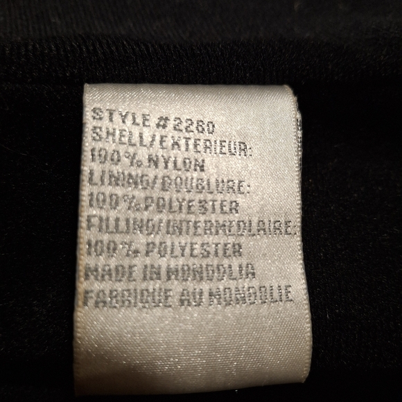 Woman's Black Puffer Vest - Picture 9 of 10